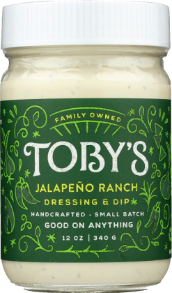 Toby's Jalapeno Ranch Dressing and Dip