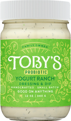 Toby's Yogurt Ranch Dressing and Dip