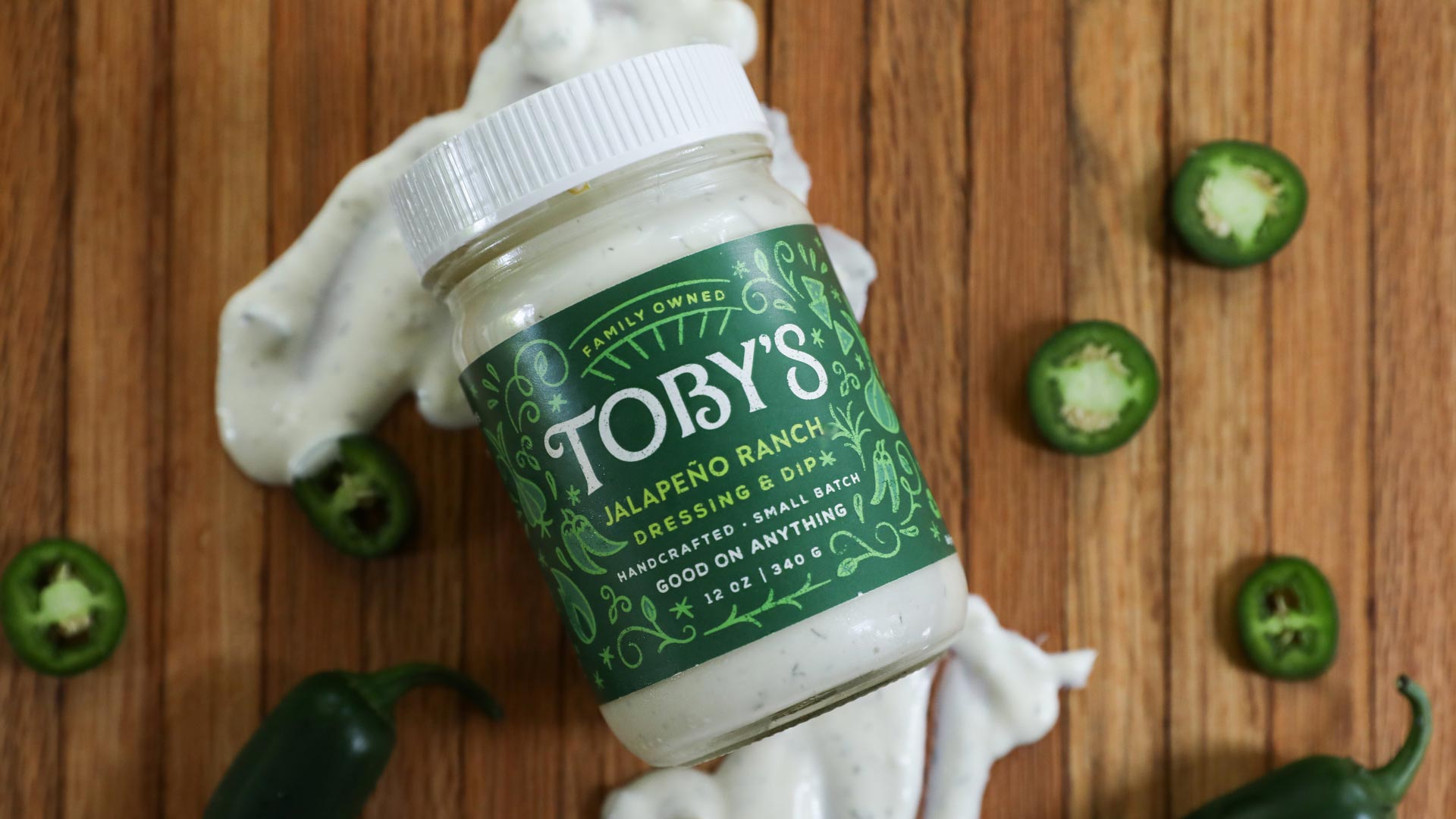 Toby's Jalapeño Ranch Dressing & Dip