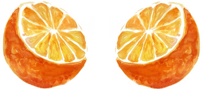 organic oranges