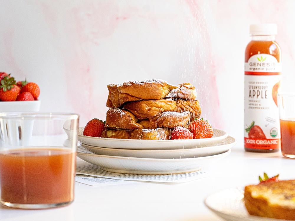 How to make Strawberry Apple French Toast