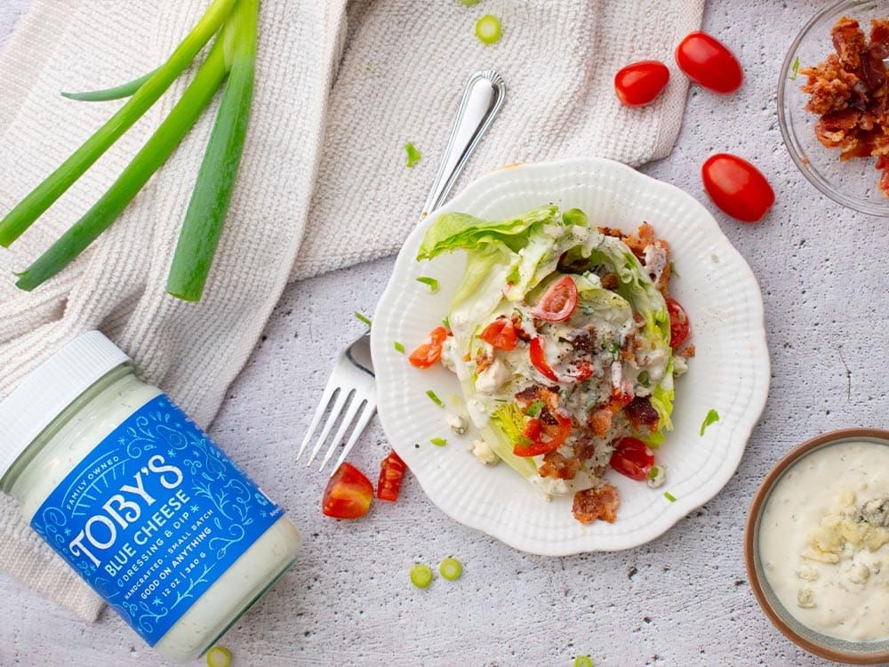 How to make Steakhouse Wedge Salad with Blue Cheese Dressing