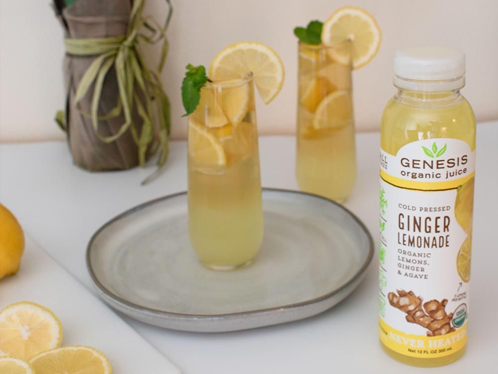 How to make Ginger Mint Arnold Palmer