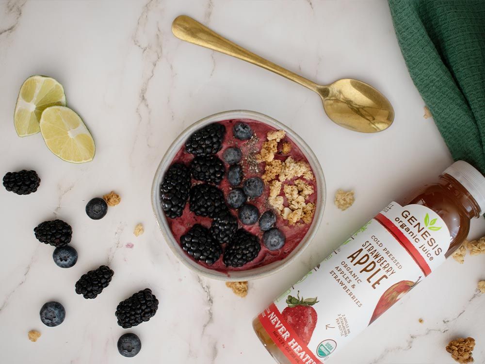 How to make Summer Berries Smoothie Bowl