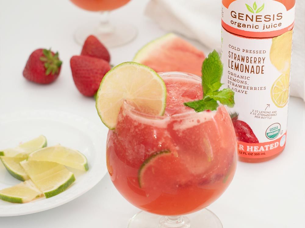 How to make Strawberry Watermelon Mocktails