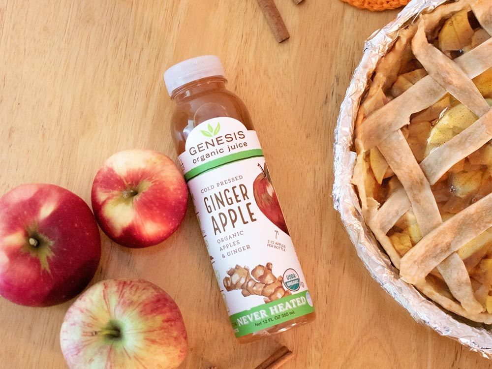 How to make Pan Baked Apple Ginger Pie