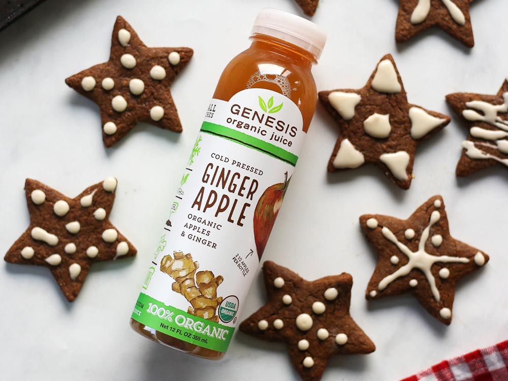 How to make Gingerbread Cookies with Ginger Apple Glaze