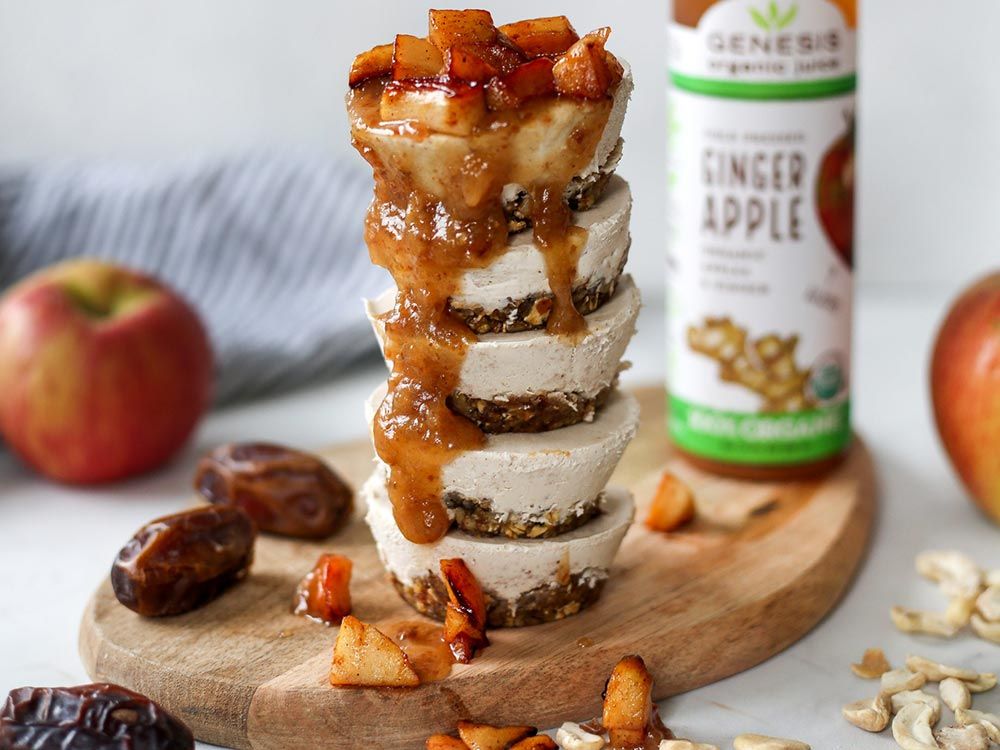 How to make Spiced Apple Cheesecake Bites