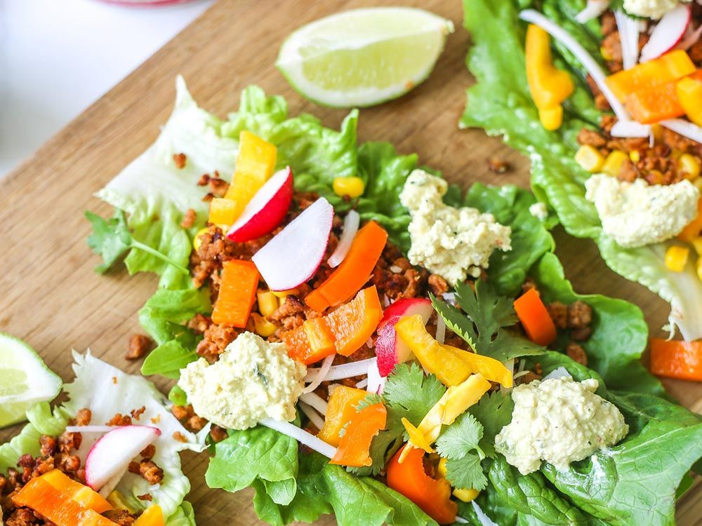 How to make Plant Based Lettuce Cups with Jalapeño Dip & Spread