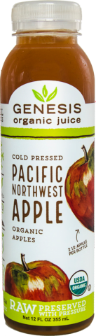 Genesis Organic Juice Pacific Northwest Apple