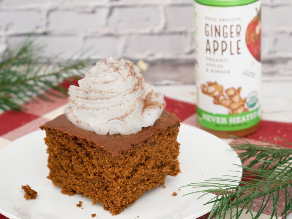 How to make Gingerbread with Apple Cider Glaze