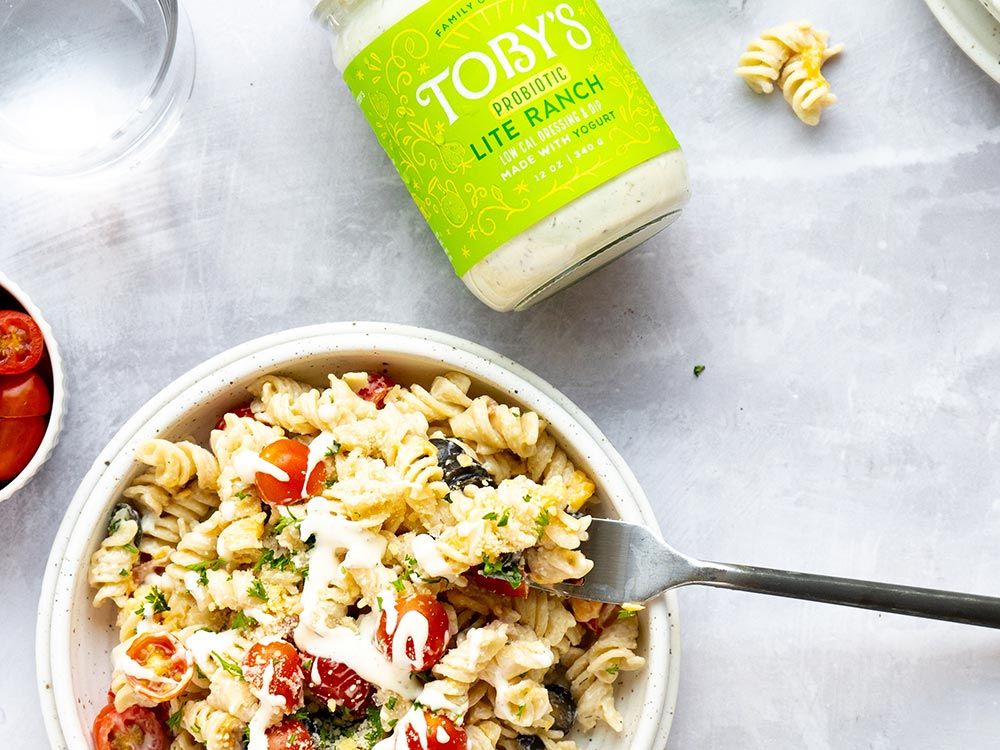 How to make Cheesy Ranch Pasta Salad