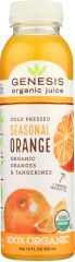 Genesis Organic Juice Seasonal Orange Juice