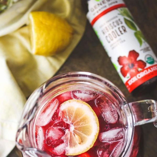 Genesis Organics Hibiscus Cooler