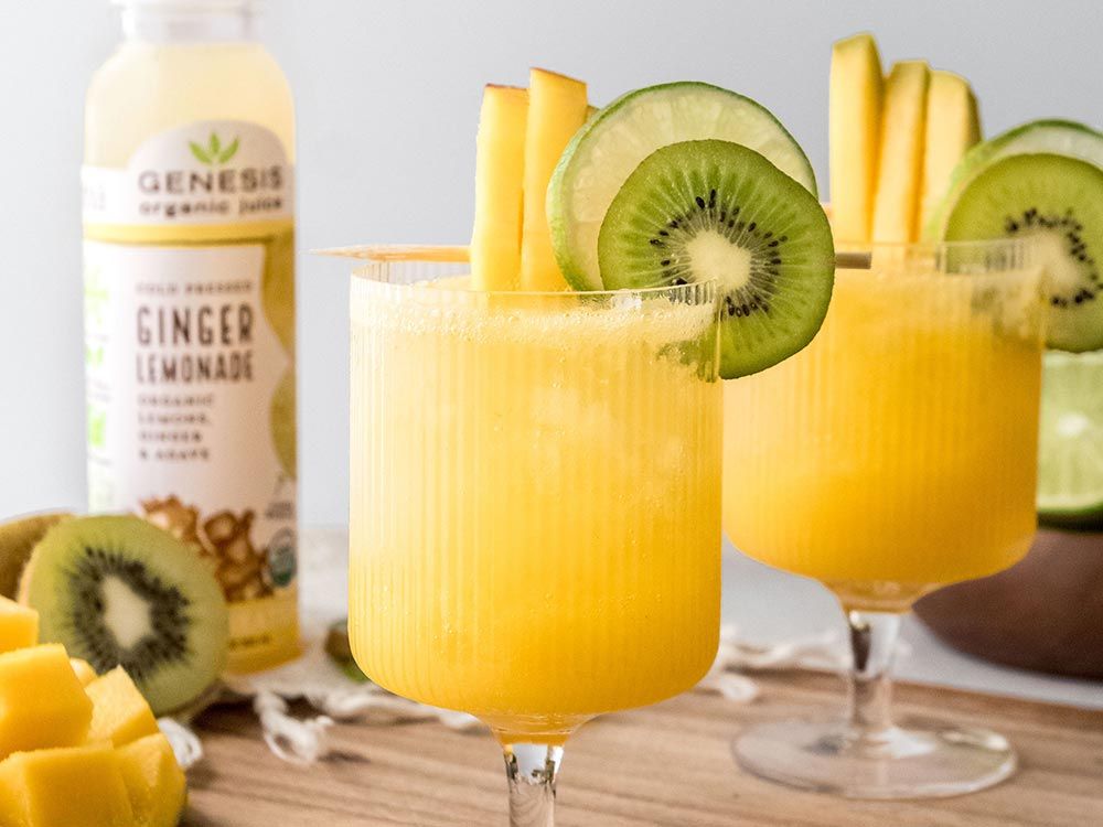 How to make Tropical Mango Ginger Lemonade