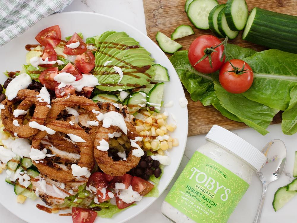 How to make BBQ Ranch Chicken Salad