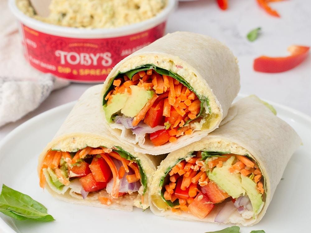 How to make Easy Delicious Veggie Wrap