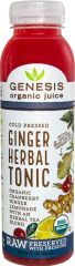 Genesis Organic Juice Ginger Herbal Tonic