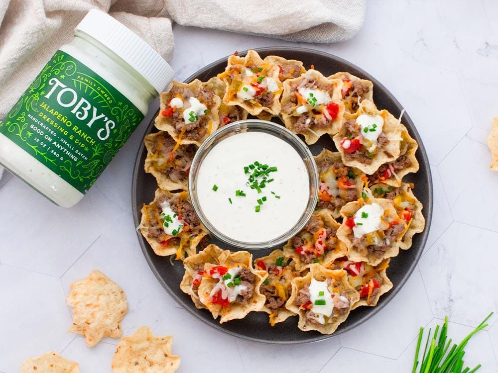 How to make Jalapeño Ranch Taco Bites