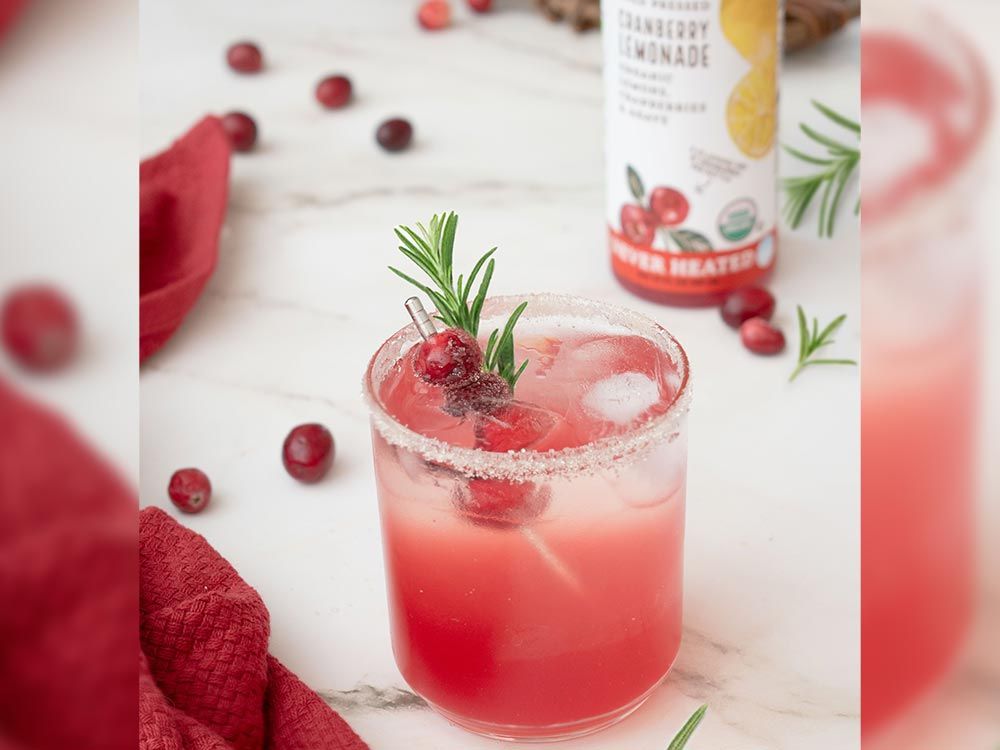 How to make Festive Cranberry Citrus Mocktails