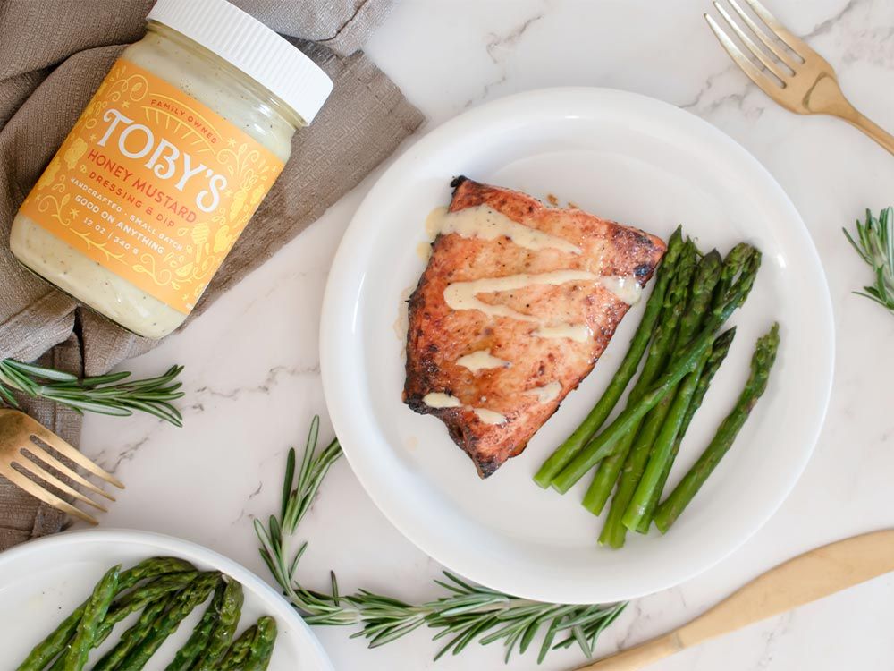 How to make Honey Mustard Salmon