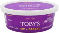 Toby's Lite Jalapeno Plant-Based Dip & Spread