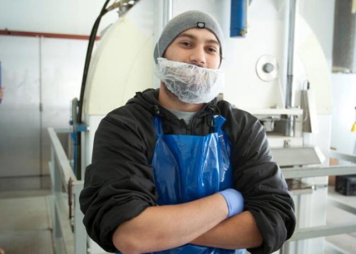 Toby's Family Foods staff member
