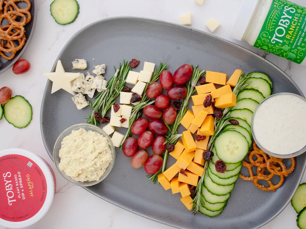 How to make Festive Tree Charcuterie