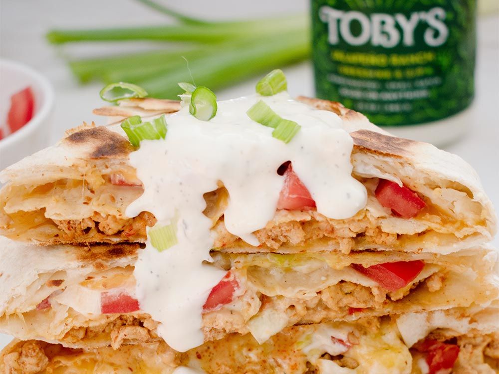 How to make Crunchwrap Supreme with Jalapeño Ranch Dressing & Dip